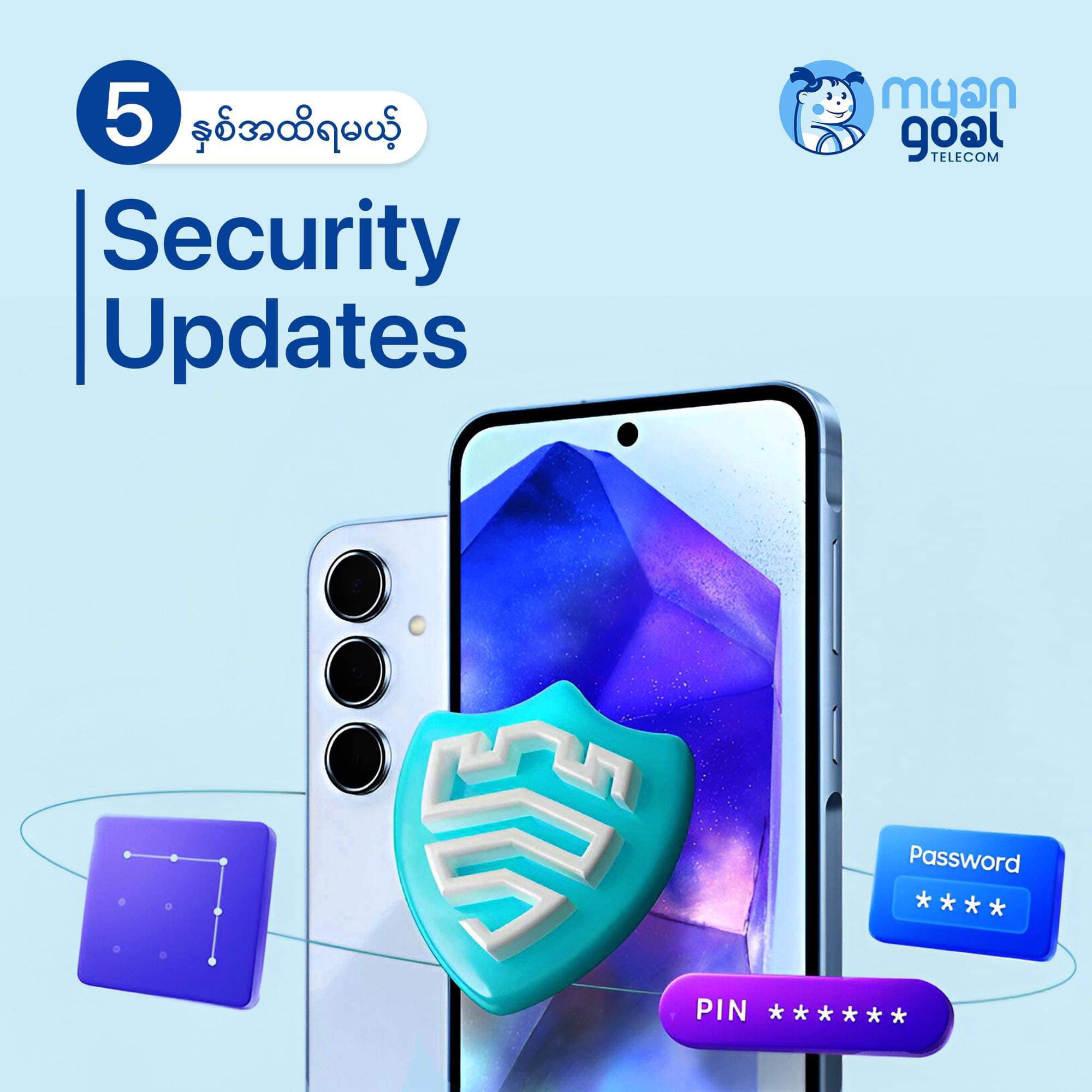 5 Years Security Updates တောင်ရမယ့် A Series Samsung ဖုန်းများ