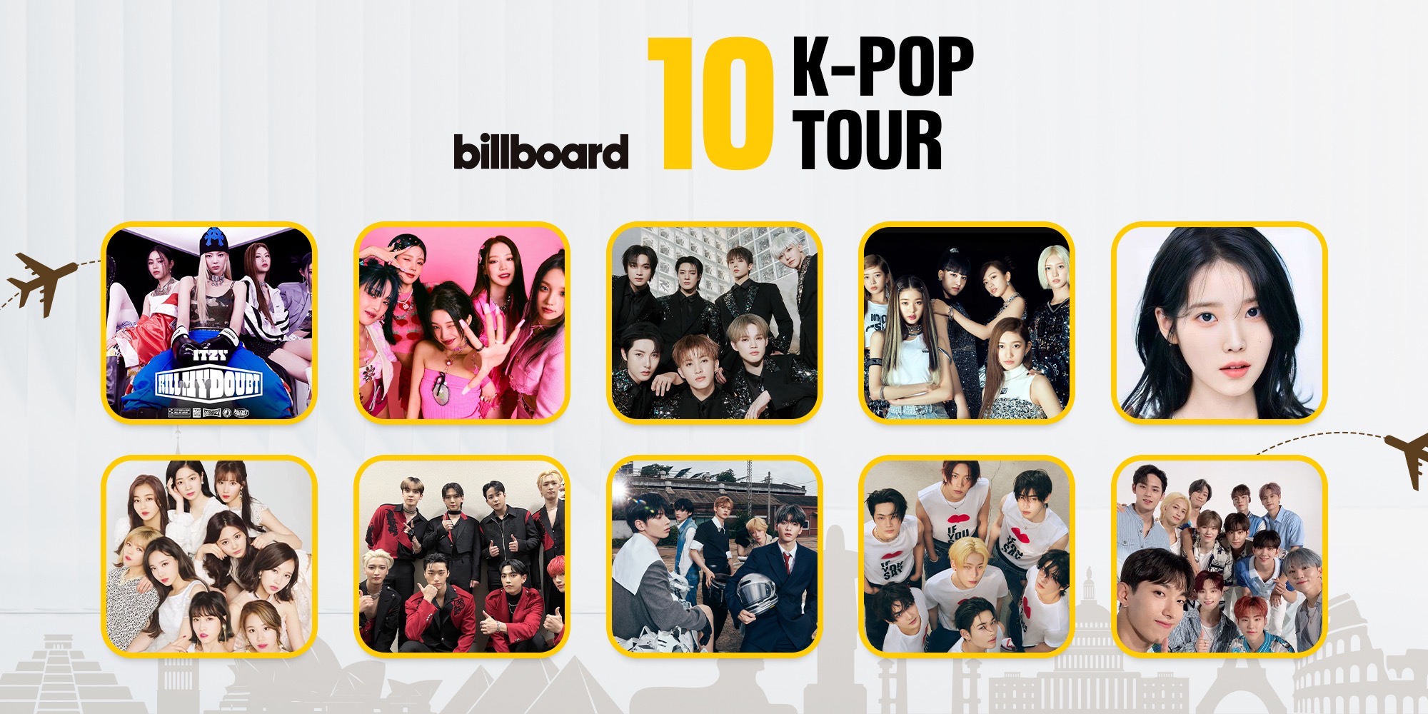 2024 ခုနှစ်ရဲ့ ဝင်ငွေအကောင်းဆုံး K-Pop Tours 10 ခု